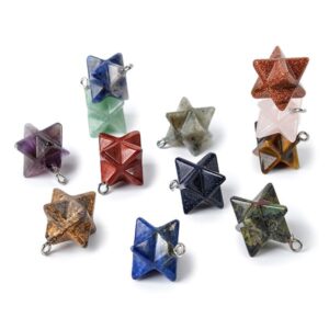 3d Poliedro Merkaba, Forma Di Cristallo E Sacrale Bronzea Esoterica Della Geometria Stella David Del Volume Maglia Oggetto Astratto Image137723543 - Foto 10